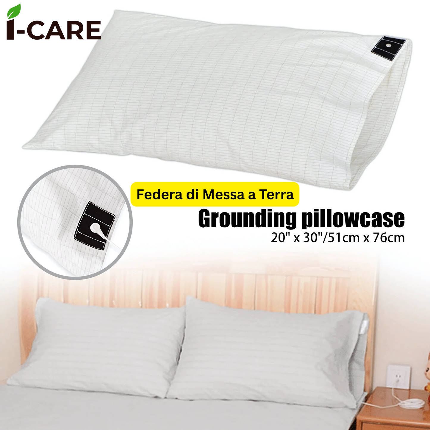 Grounding Pillowcase