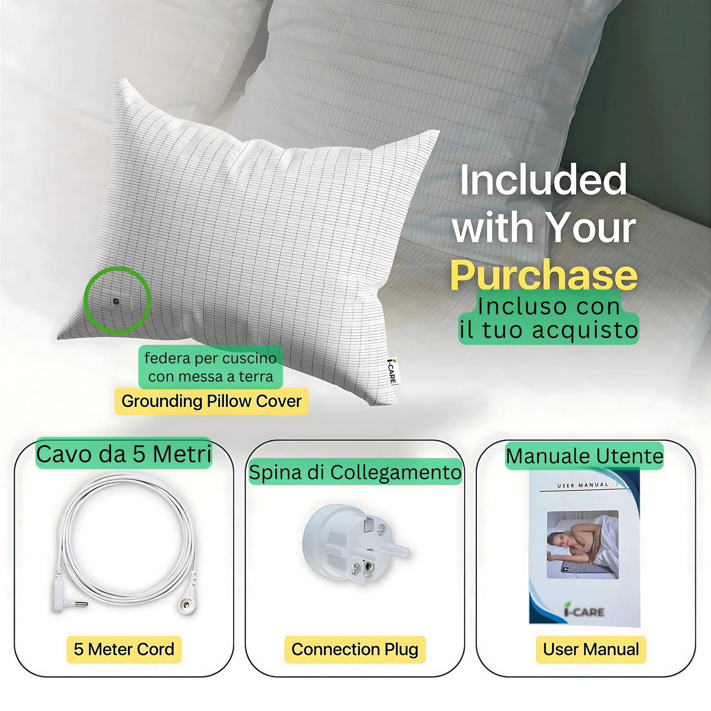 Grounding Pillowcase